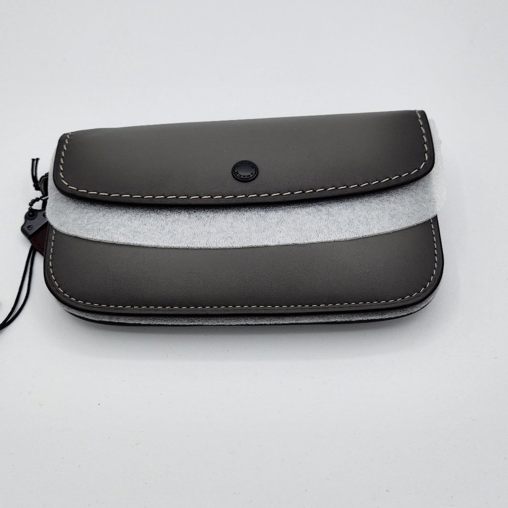 Coach Clutch, Heather Grey